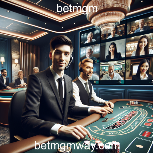 A Emoção dos Jogos de Live Dealer no BetMGM